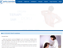 Tablet Screenshot of osteopatiterapi.com